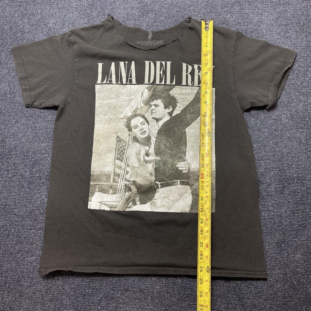 Lana Del Rey Shirt Womens Medium Black Photo Graphic Band Music Tee T-Shirt - Picture 4 of 6